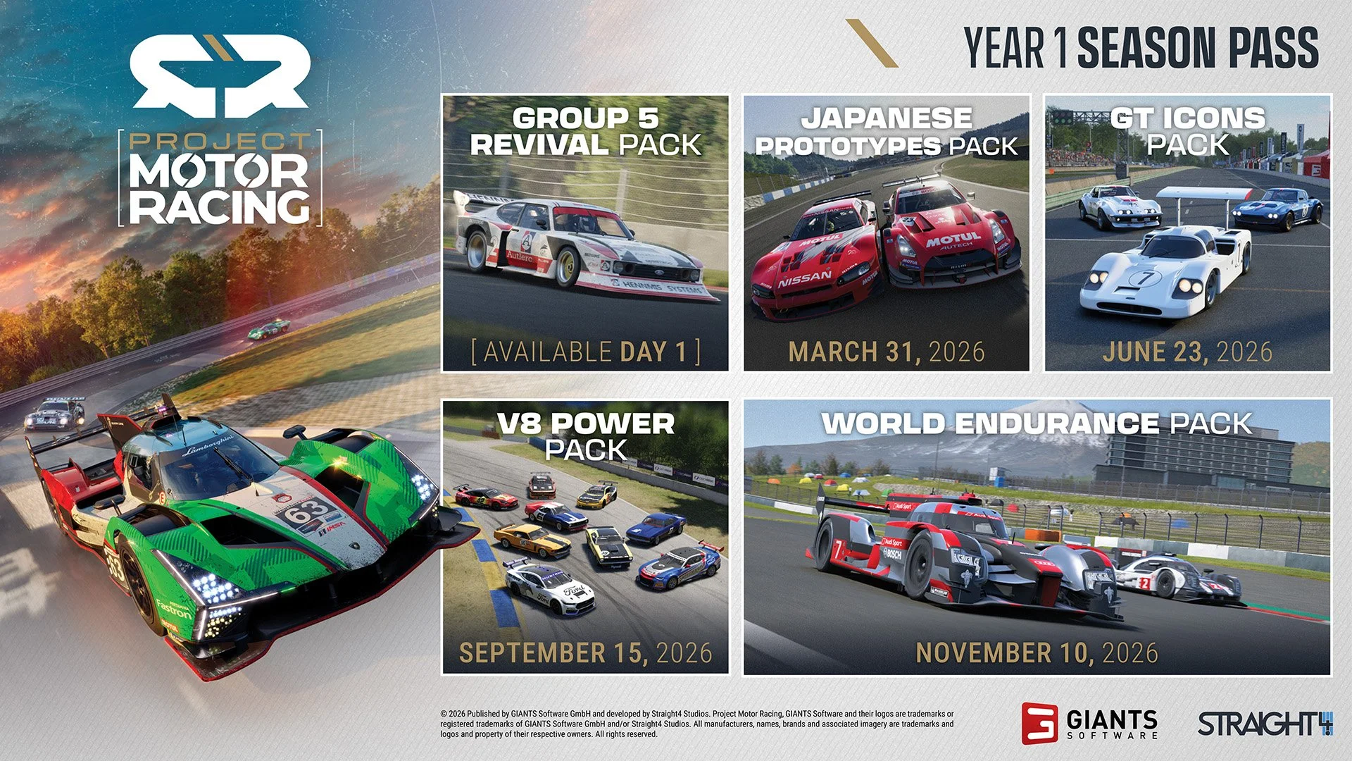 Project Motor Racing Travels Through Time with World Endurance Pack This November&nbsp;