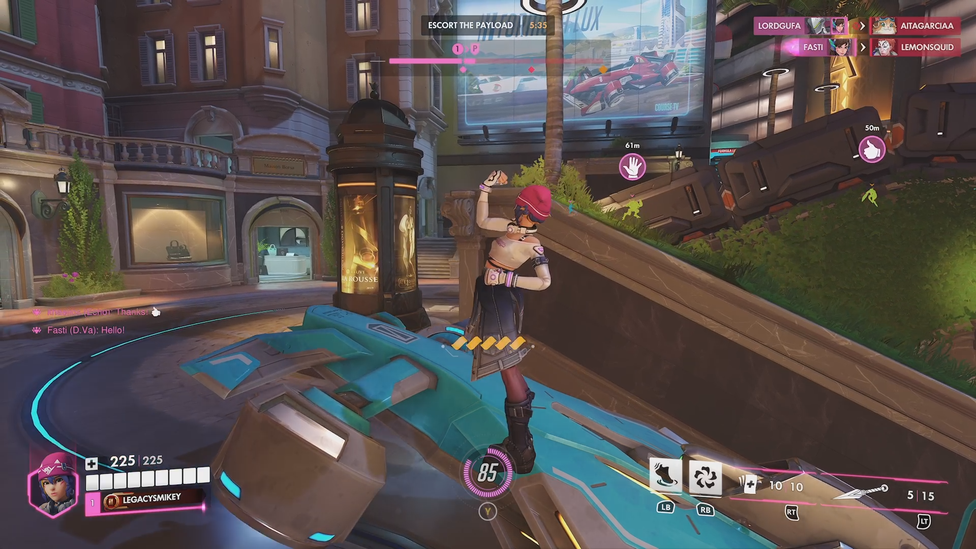 Kiriko — Circuit Royal | Overwatch Payload Princess Challenge