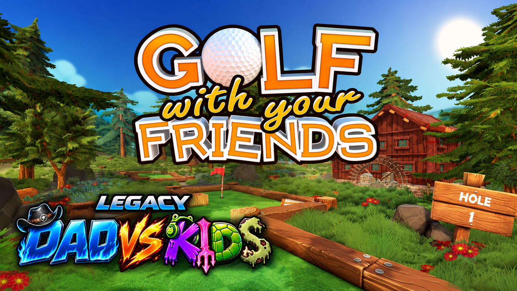 Dad vs Kids 2026 #1 – Golf With Your Friends
