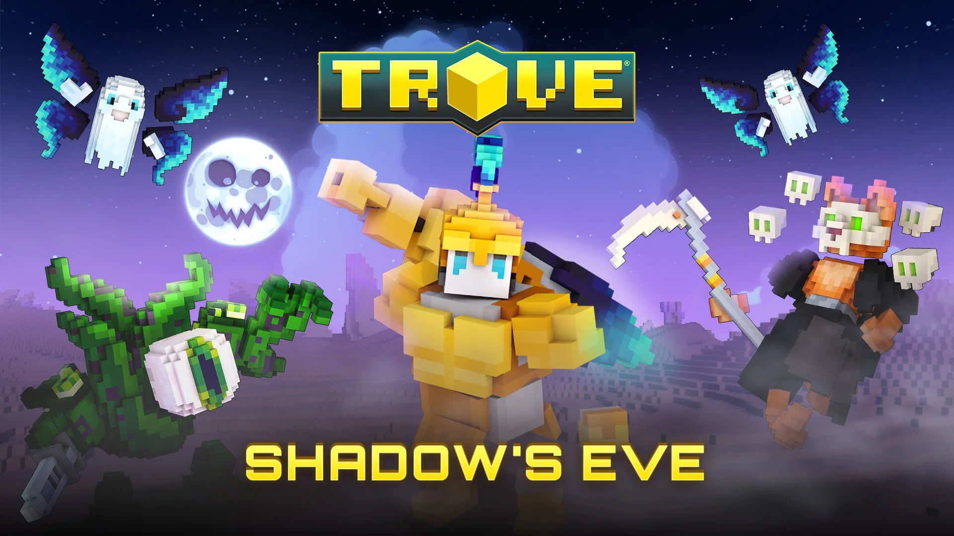 Shadow’s Eve Returns in Trove, Letting Players Arm Ghosts This Halloween