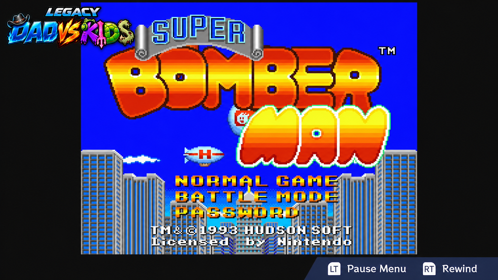 Dad vs Kids 2026 #2 – Super Bomberman