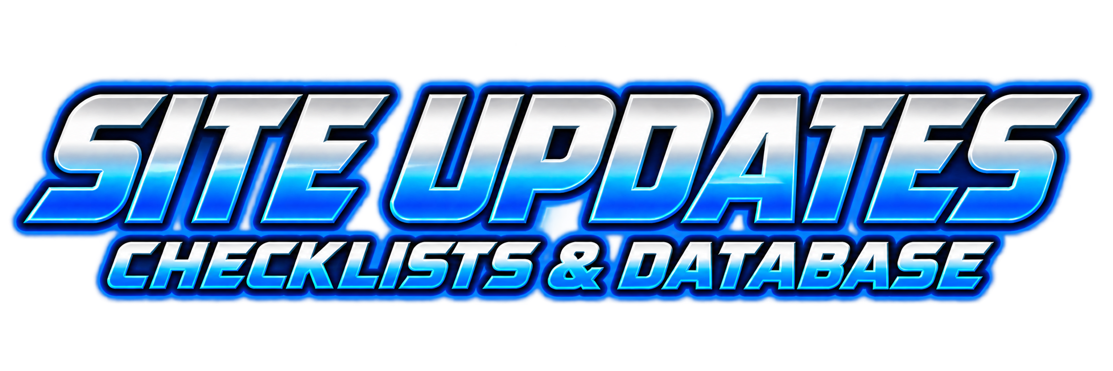 General Site Updates (Database, Checklists Or Others)