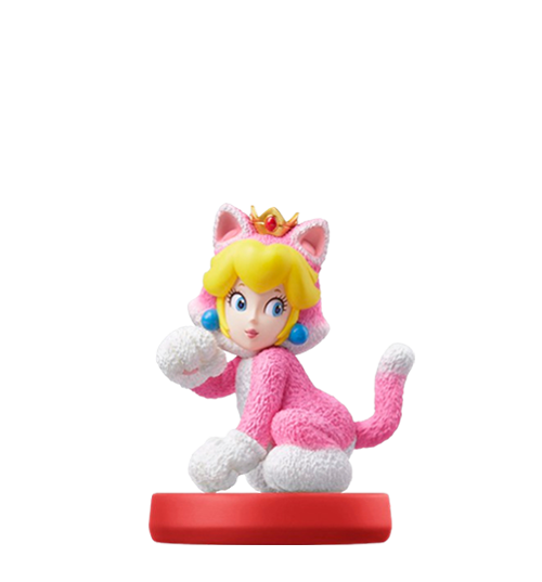 Cat Peach Amiibo