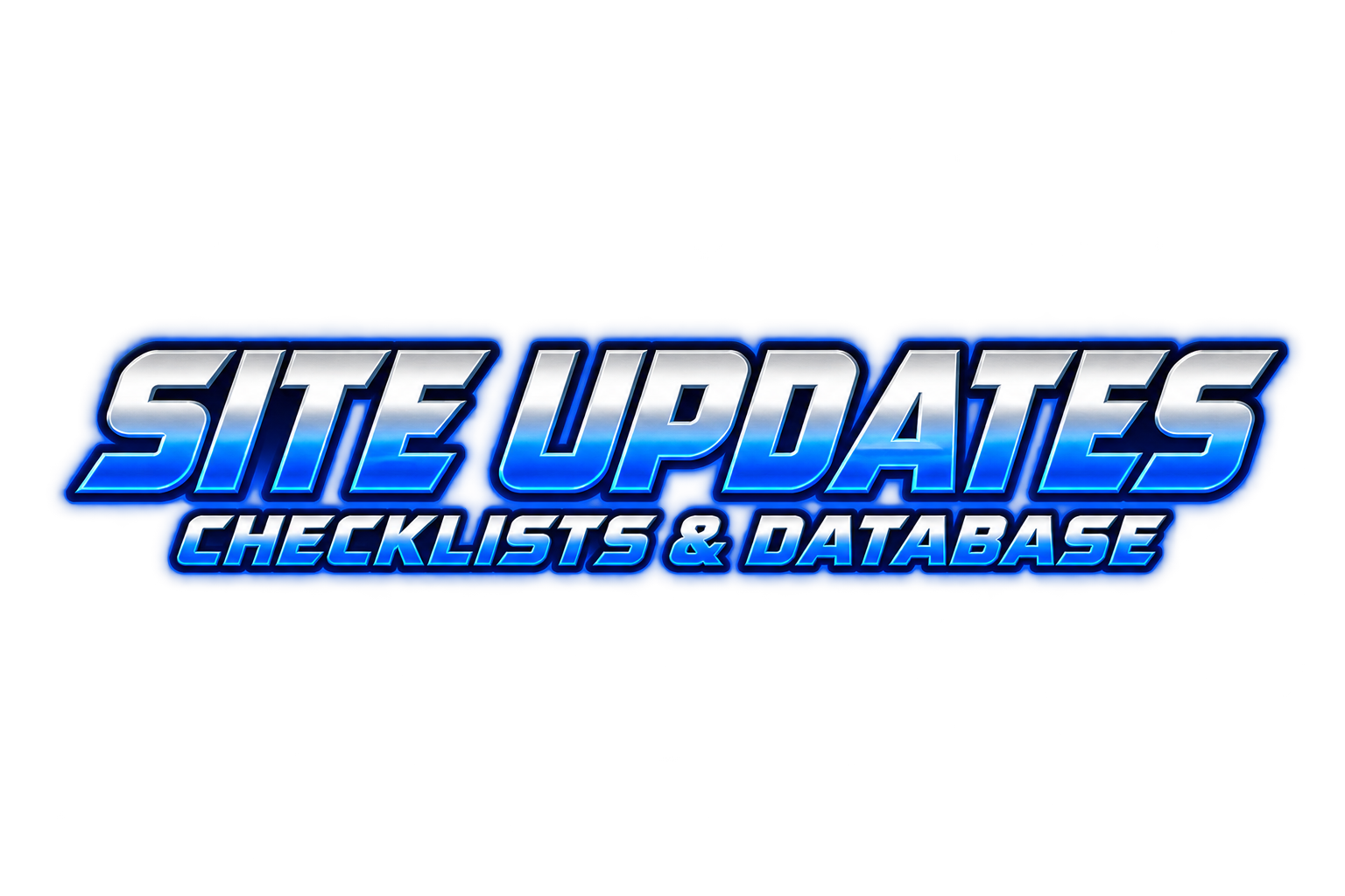 General Site Updates (Database, Checklists Or Others)