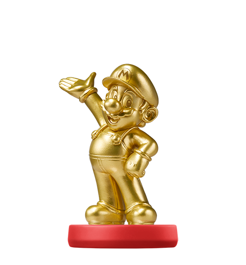 Mario - Gold Edition Amiibo