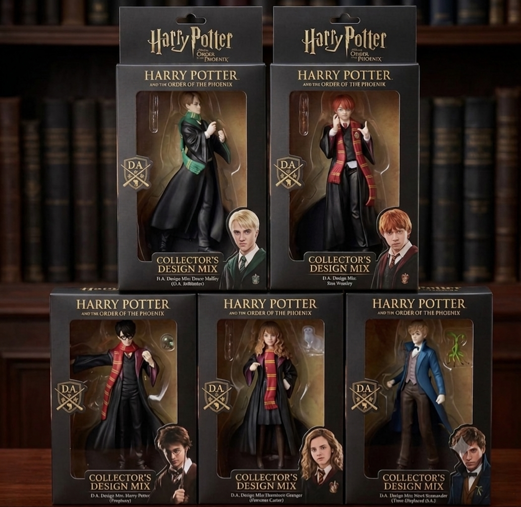 Harry Potter Collector’s Design Mix Figures Set – Collectible Character Figures