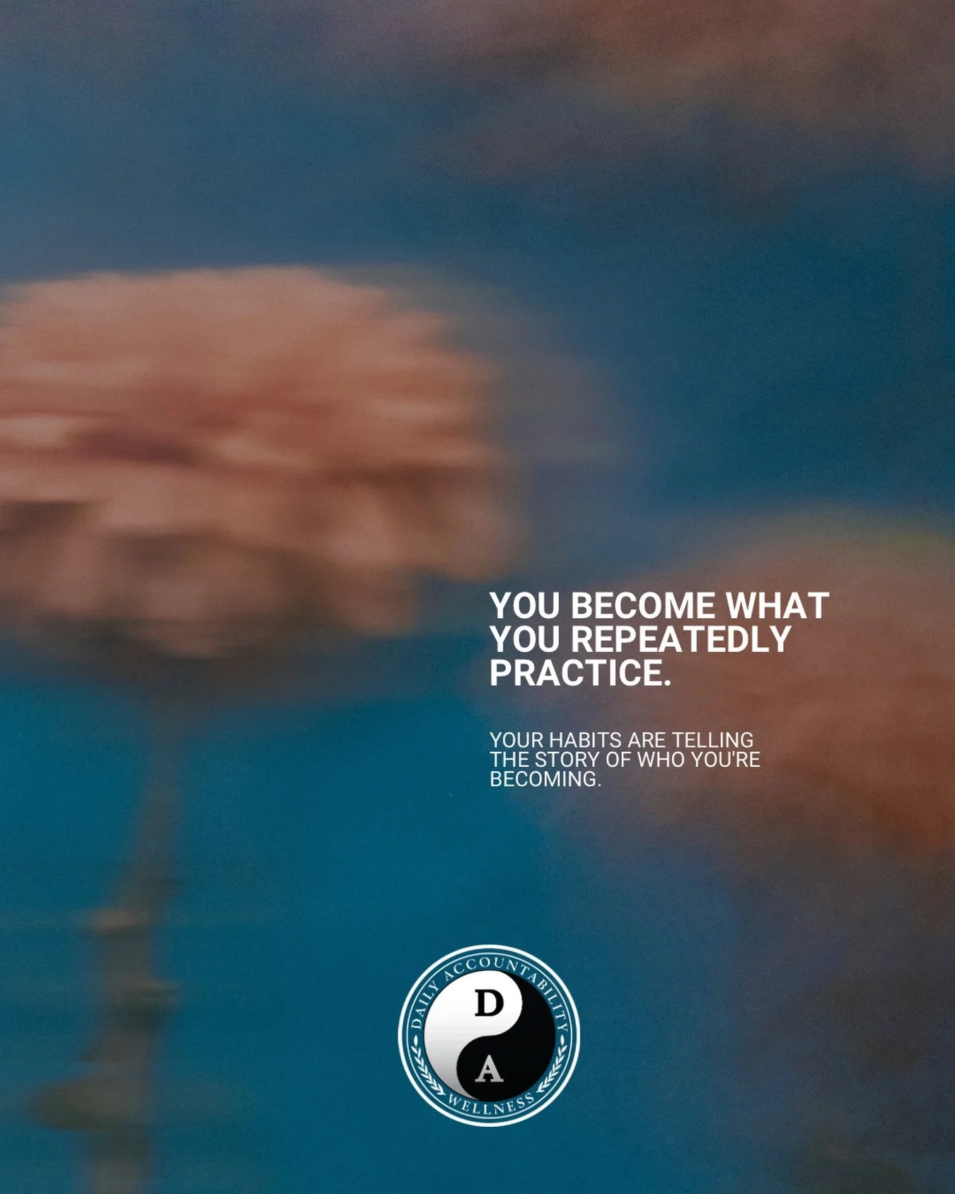 We spend so much time asking:

Who am I?

Maybe a better question is:

What am I practicing?

Are you practicing patience?
Courage?
Honesty?
Discipline?
Presence?
Connection?
Avoidance?
Fear?

Because your life is being shaped by what you repeatedly 