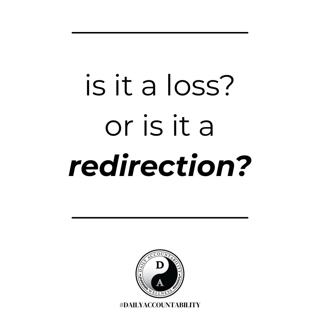 Is it a loss&hellip; or is it a redirection? 🌿✨
Sometimes what feels like a setback is really just your life nudging you toward a better path.
Shift your perspective. Own your energy. Keep moving. 💫
#DailyAccountability #MindsetShift #HighFrequency