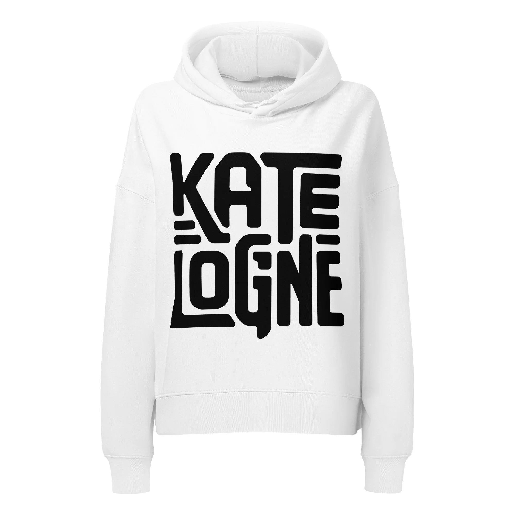 Organic Silhouette Hoodie | Big Black