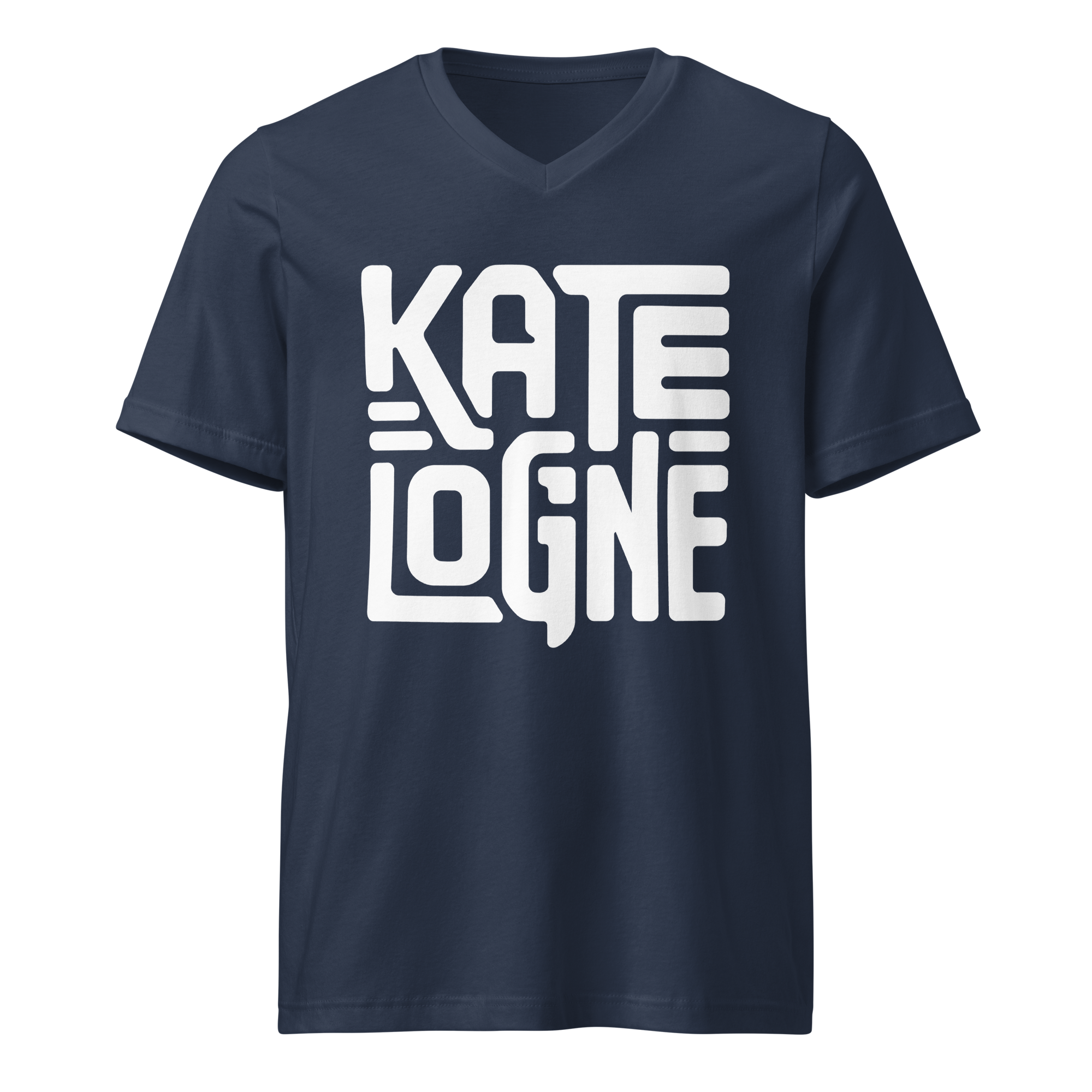 V-Neck T-Shirt | Big White