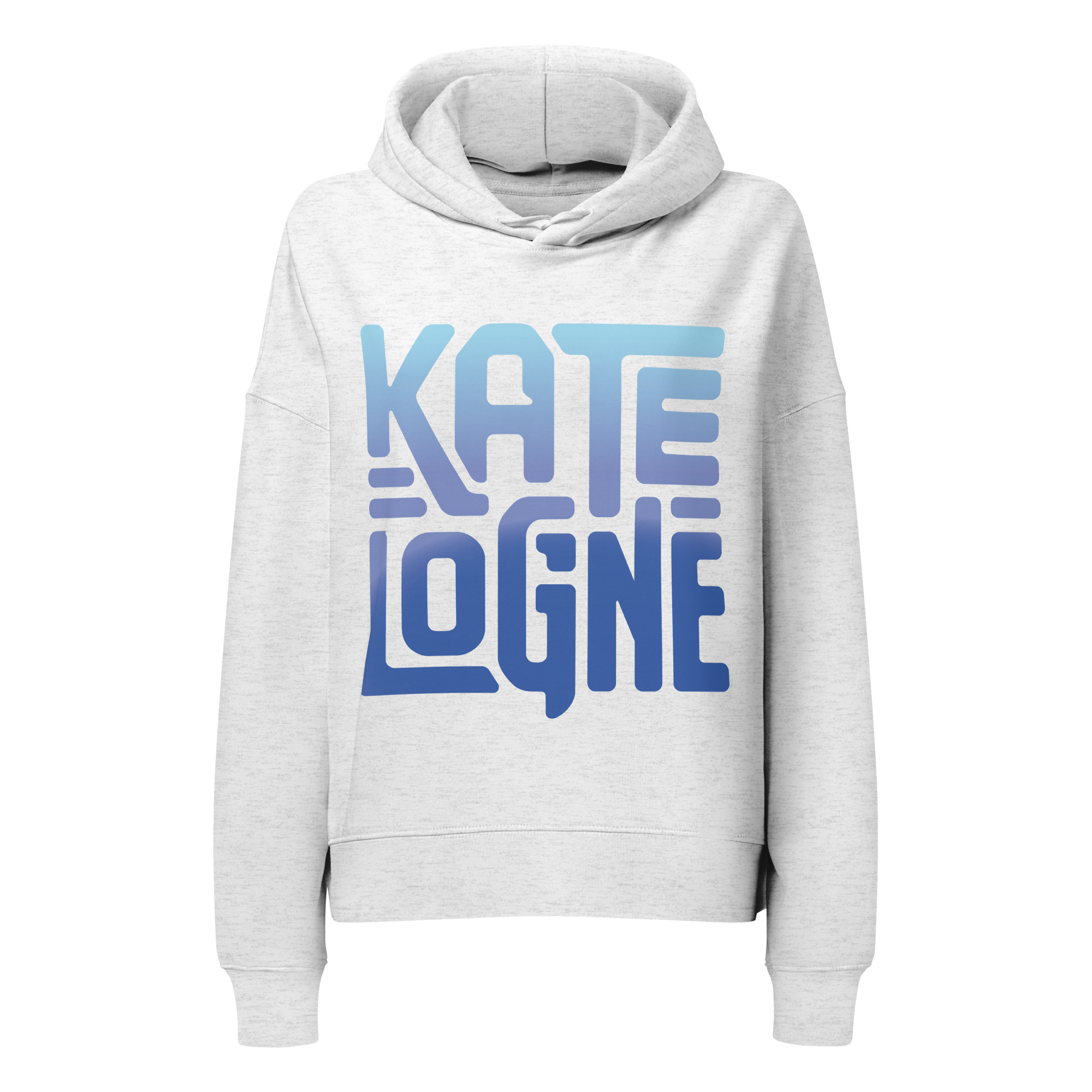 Organic Silhouette Hoodie | Big Blue