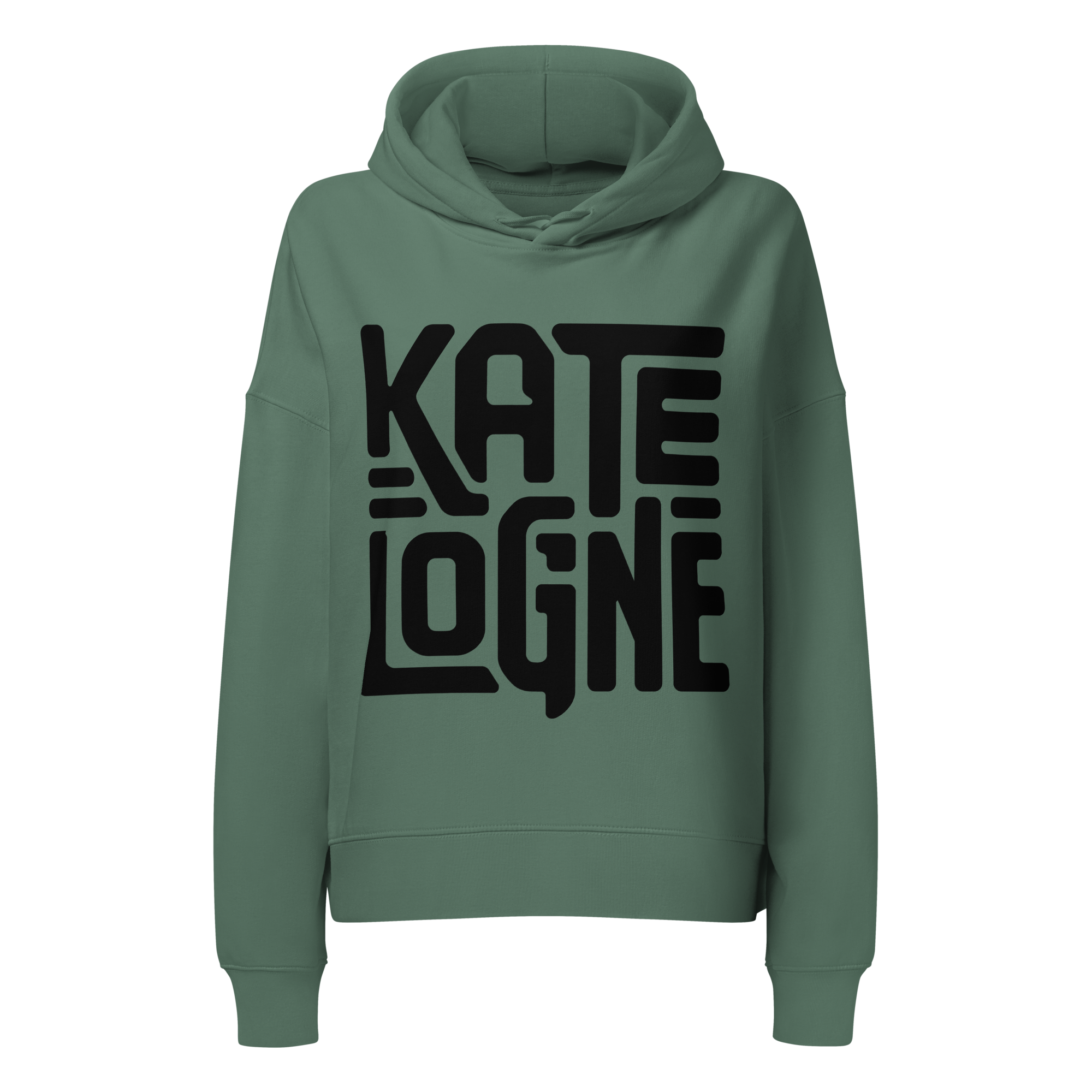Organic Silhouette Hoodie | Big Black