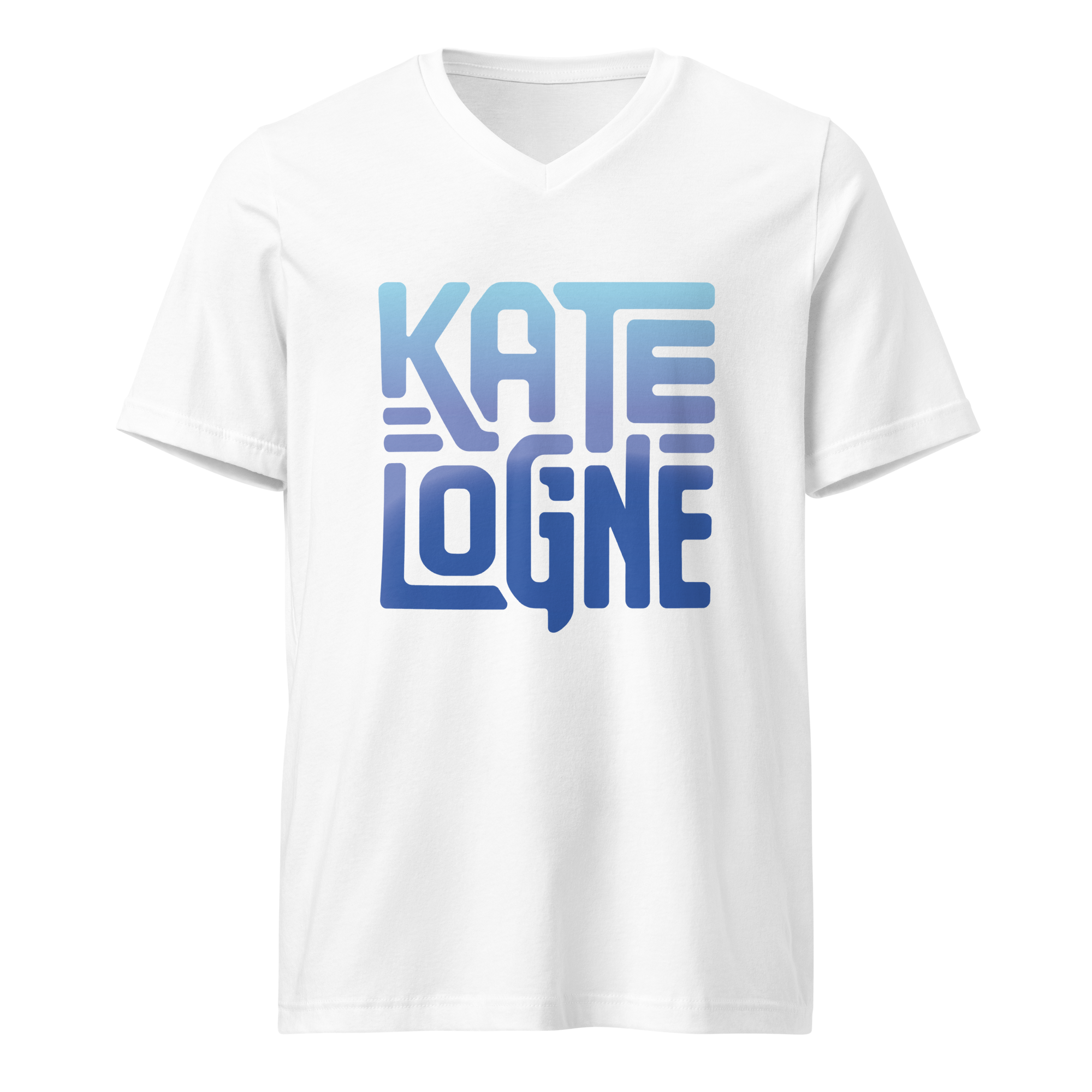 V-Neck T-Shirt | Big Blue