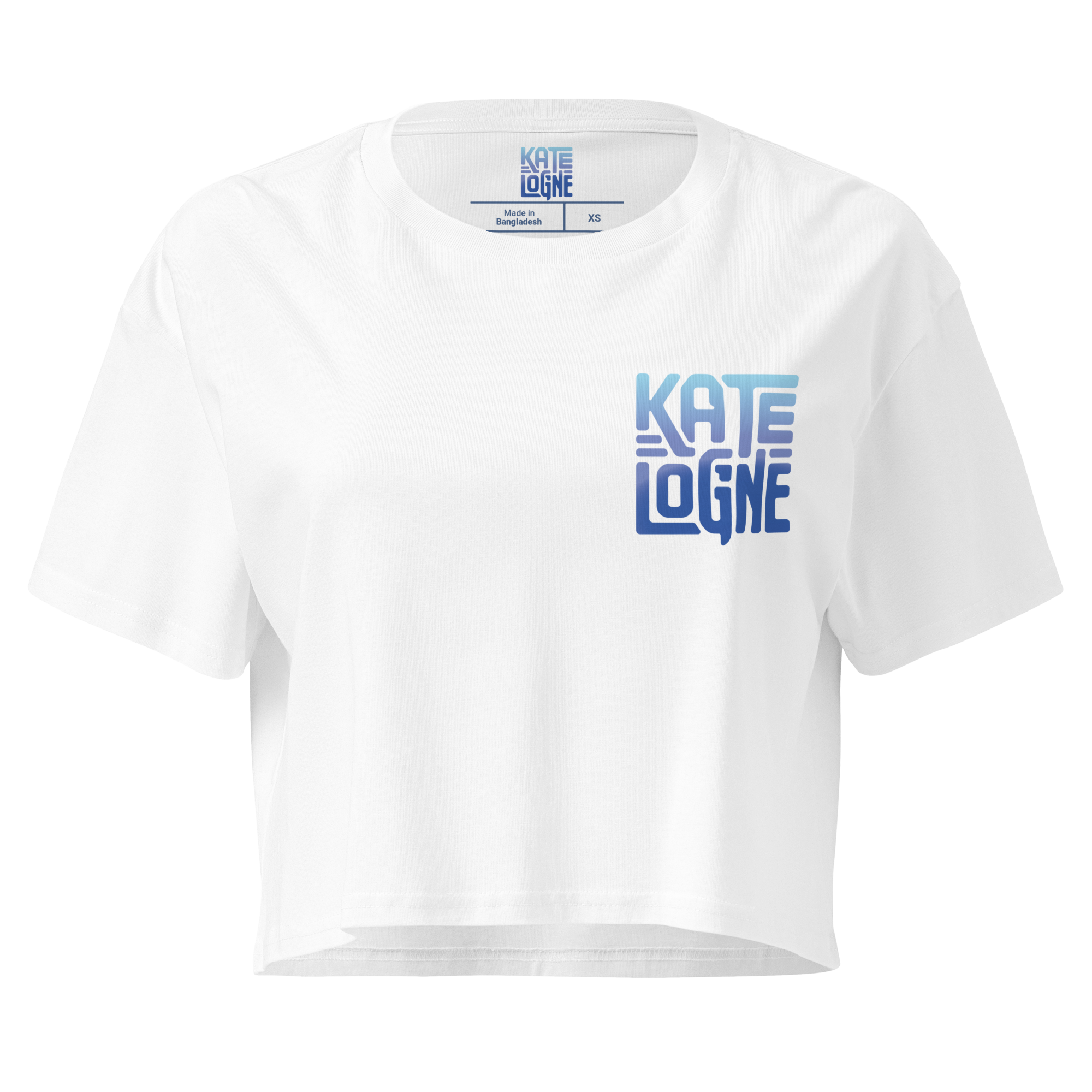 Crop Top | Small Blue