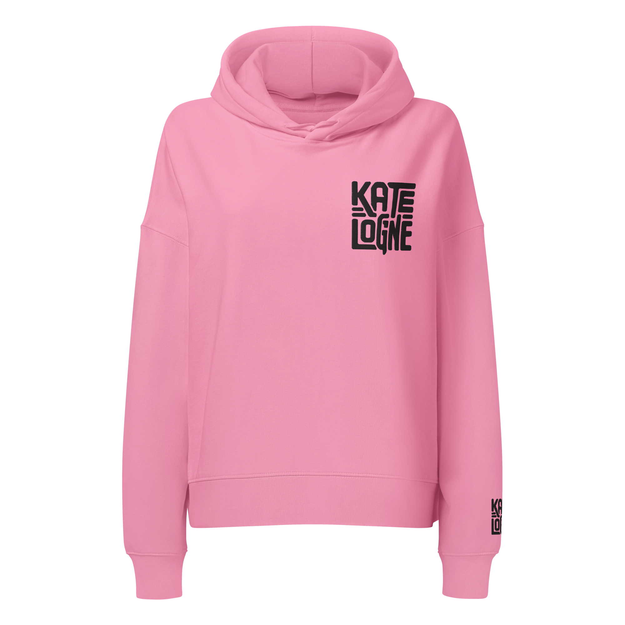 Organic Silhouette Hoodie | Small Black