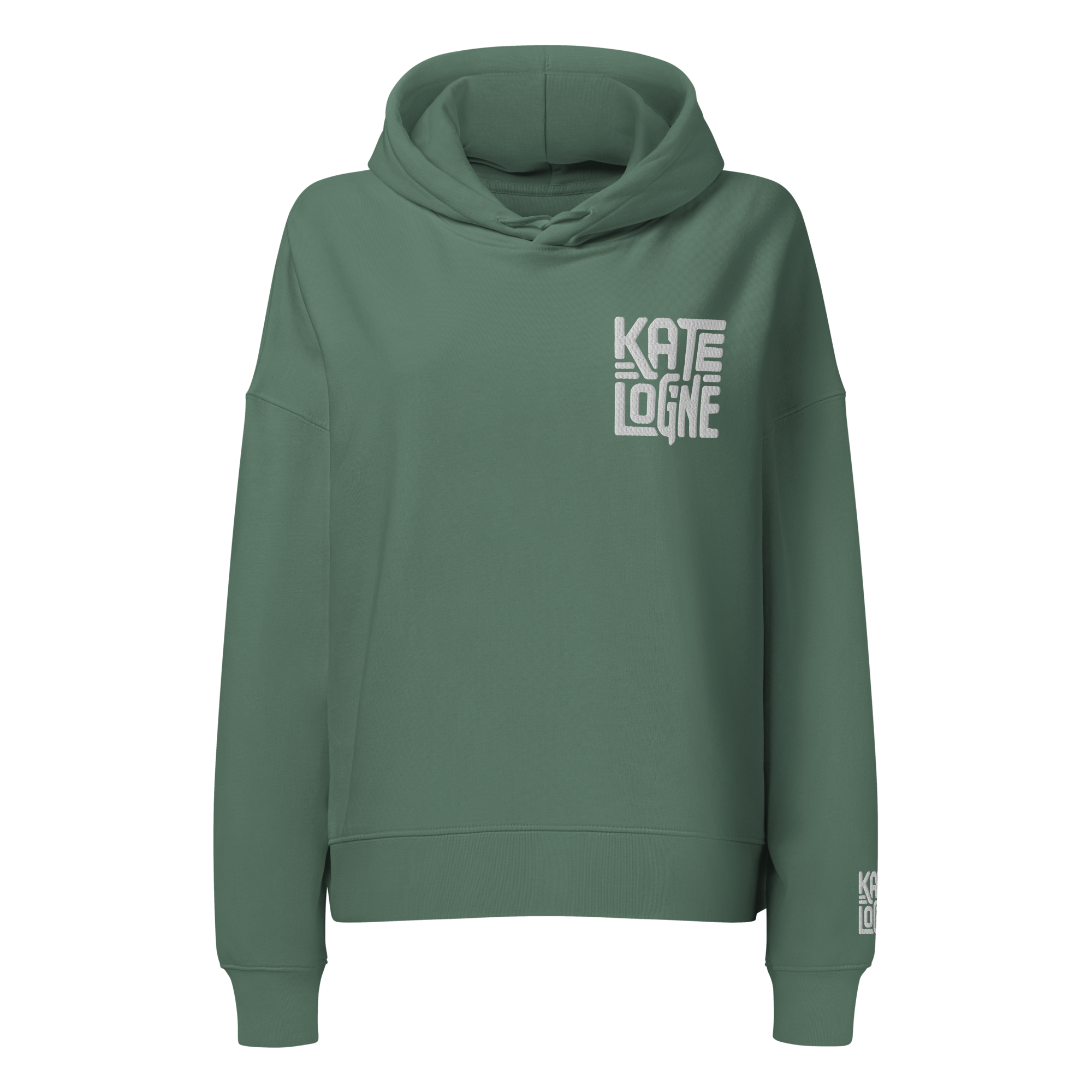 Organic Silhouette Hoodie | Small White