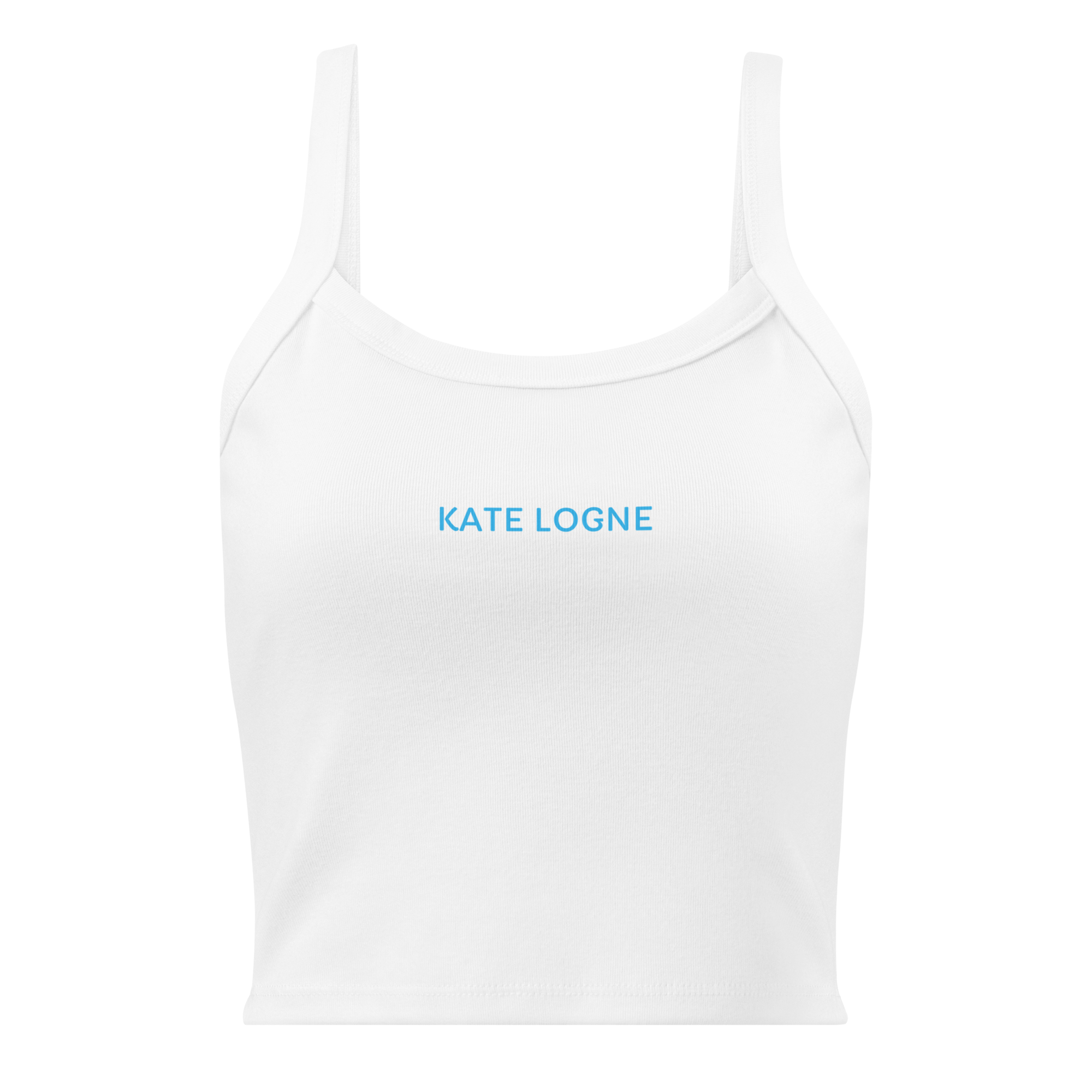 Crop Tank Top | Tiny Blue