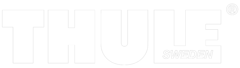 Thule Sweden logo in black and white.