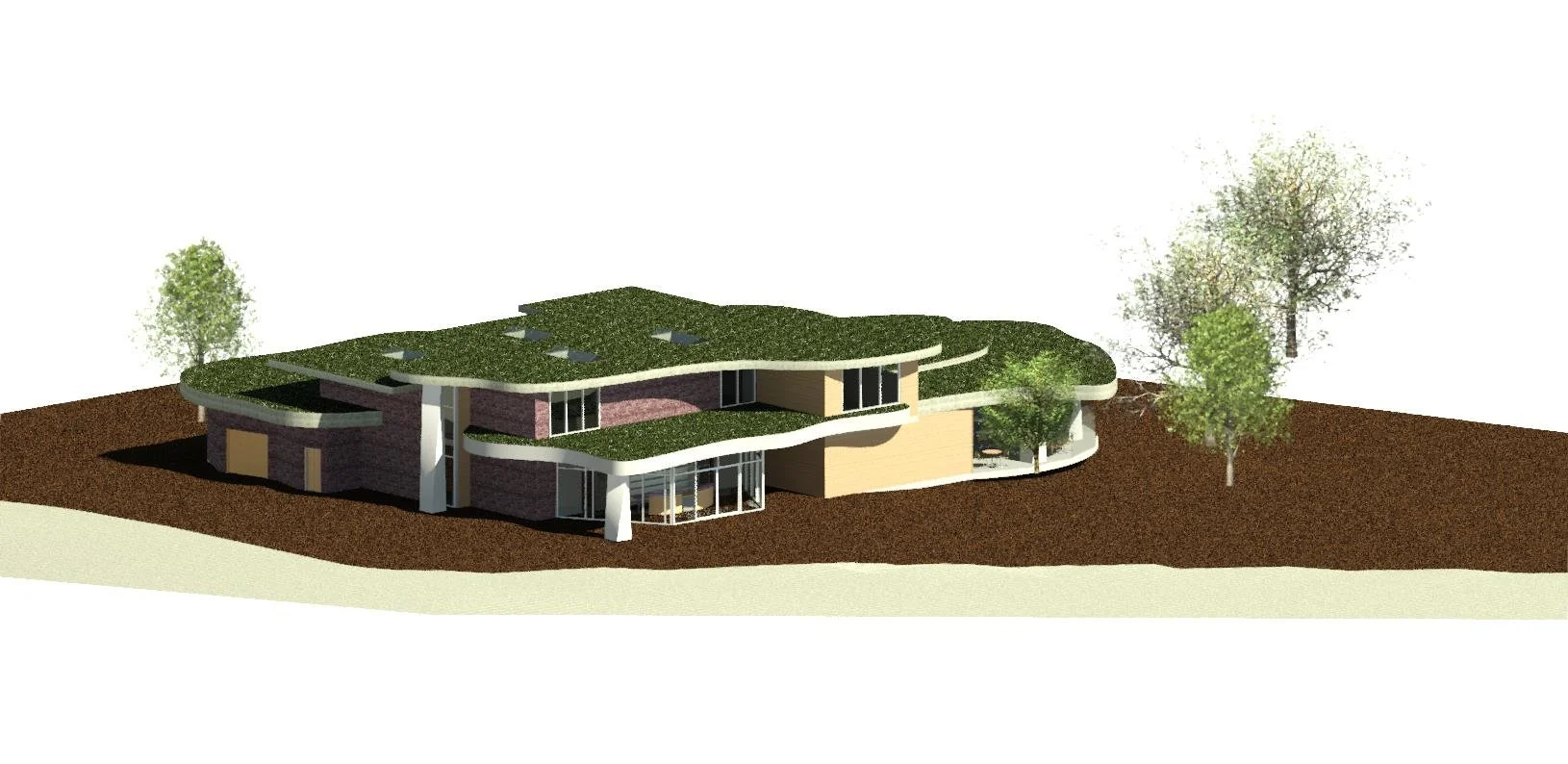 "Tier to Tee" 3d Render. Revit