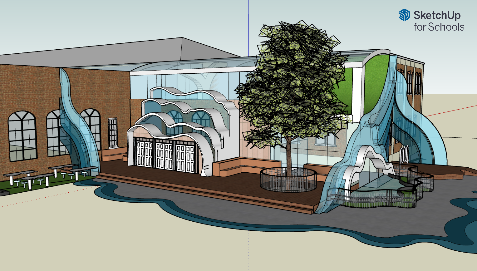 "Waves at Phelps" Outside View