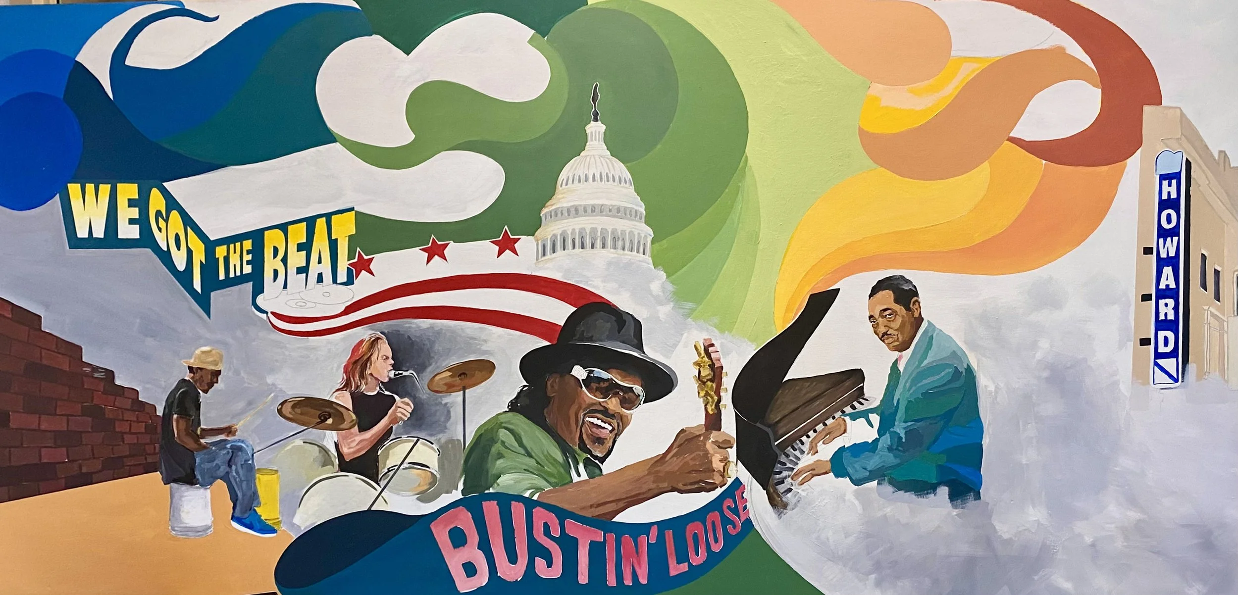 "DC" Acrylic. Collaborative.
