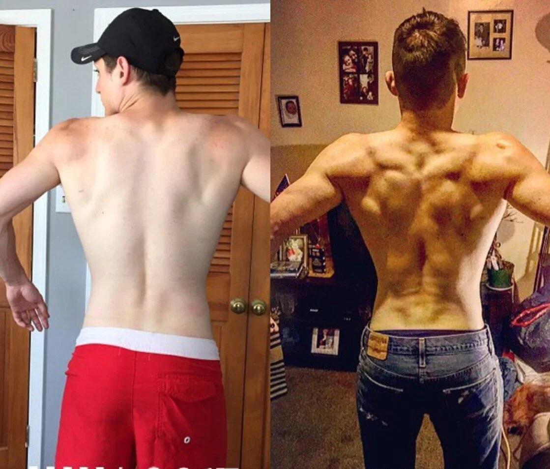 Transform Personal Training client before and after transformation