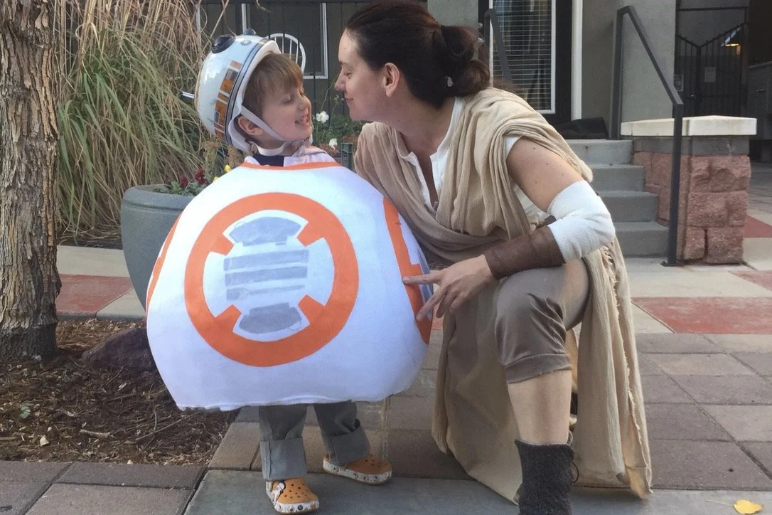 Handmade (BB-8 is papier mache)