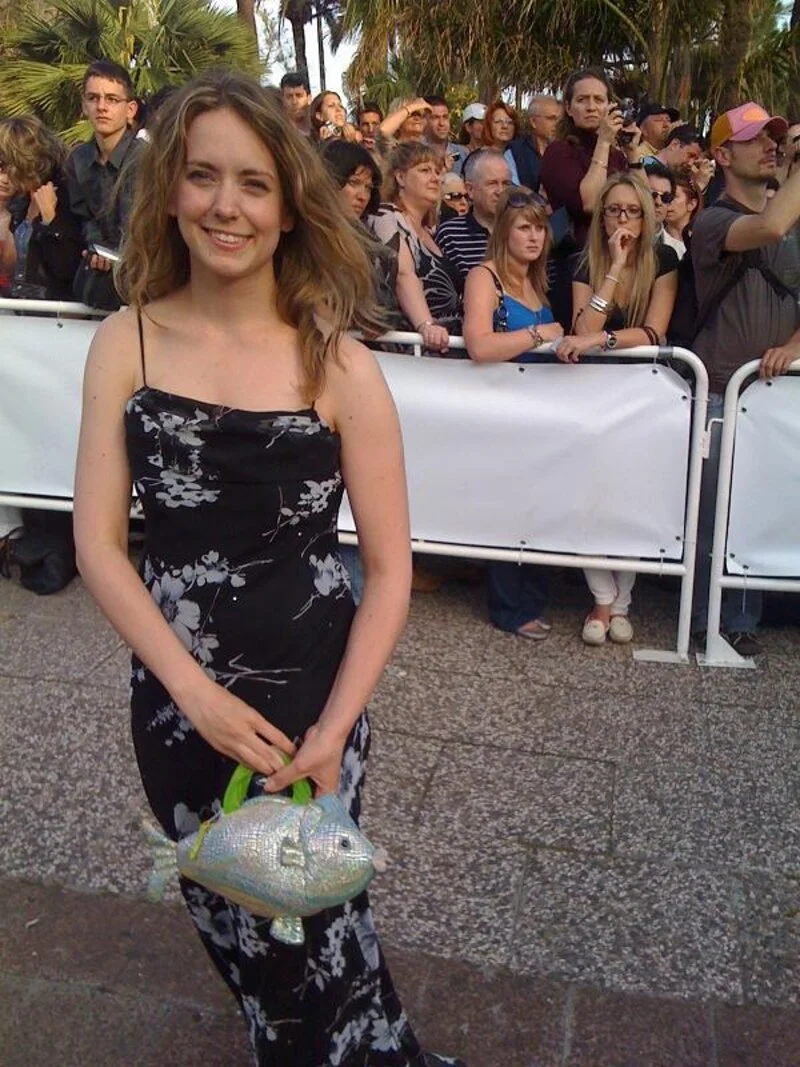 Courtney Hoskins at the premier of Indiana Jones and the Kingdom of the Crystal Skull