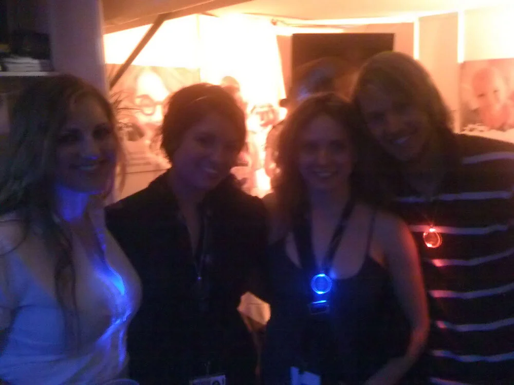 Courtney Hoskins and friends representing LOOP at Cannes