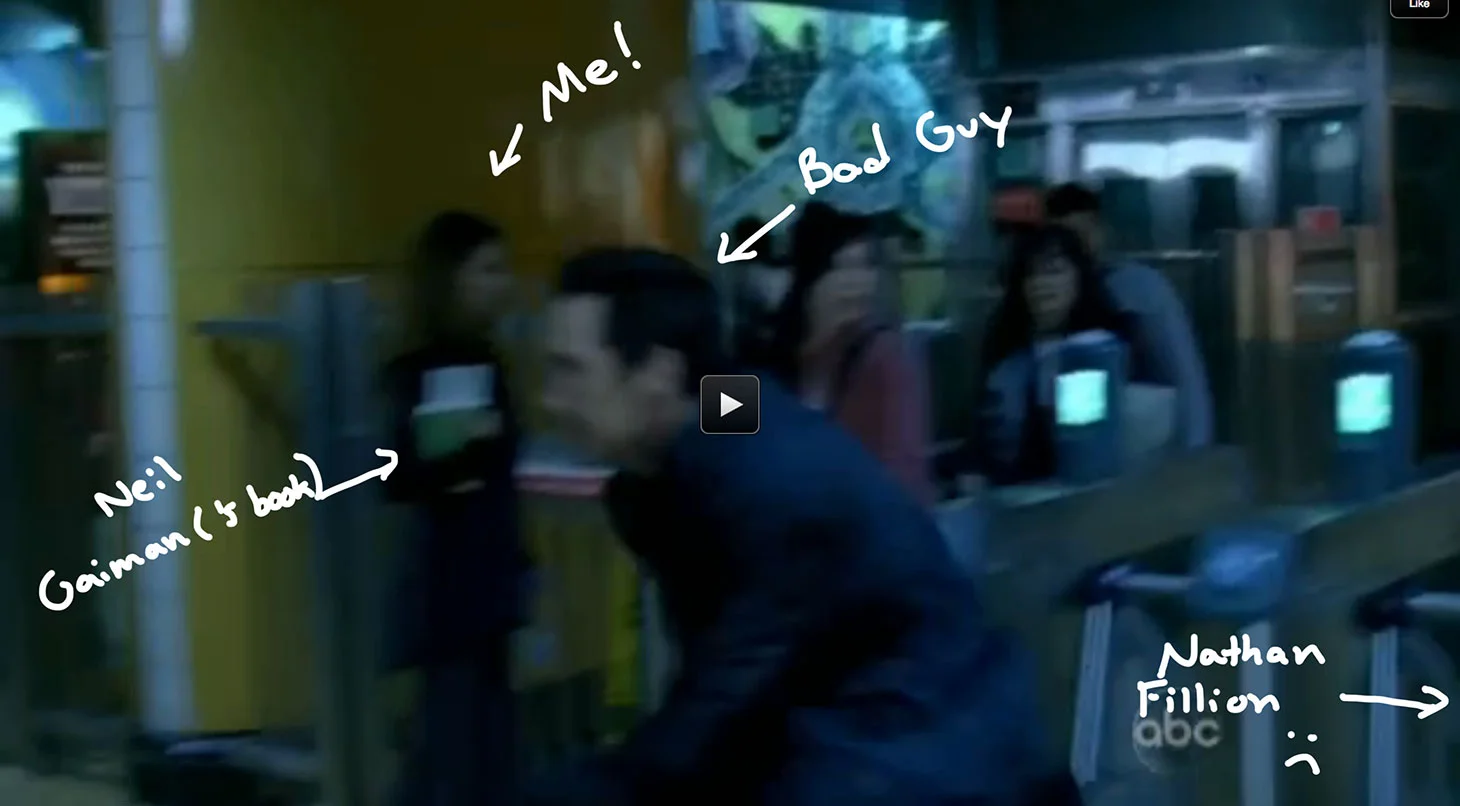 Me on Castle! Kind of...