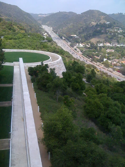 Getty helipad.