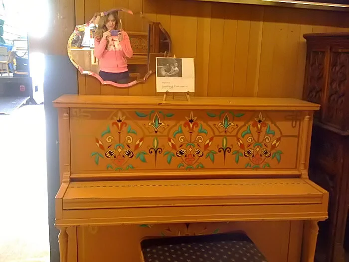 Replica of the piano from Casablanca