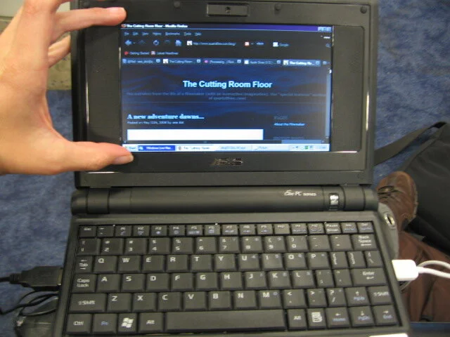 tiny little laptop…