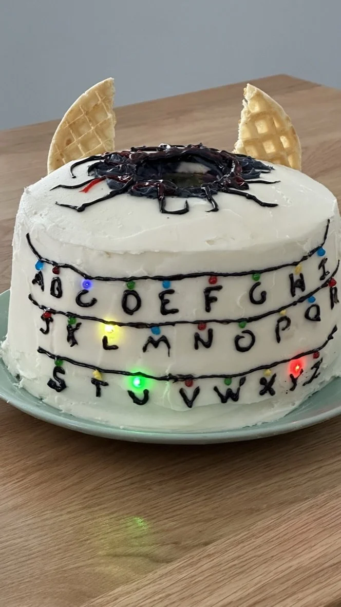 Stranger Things cake