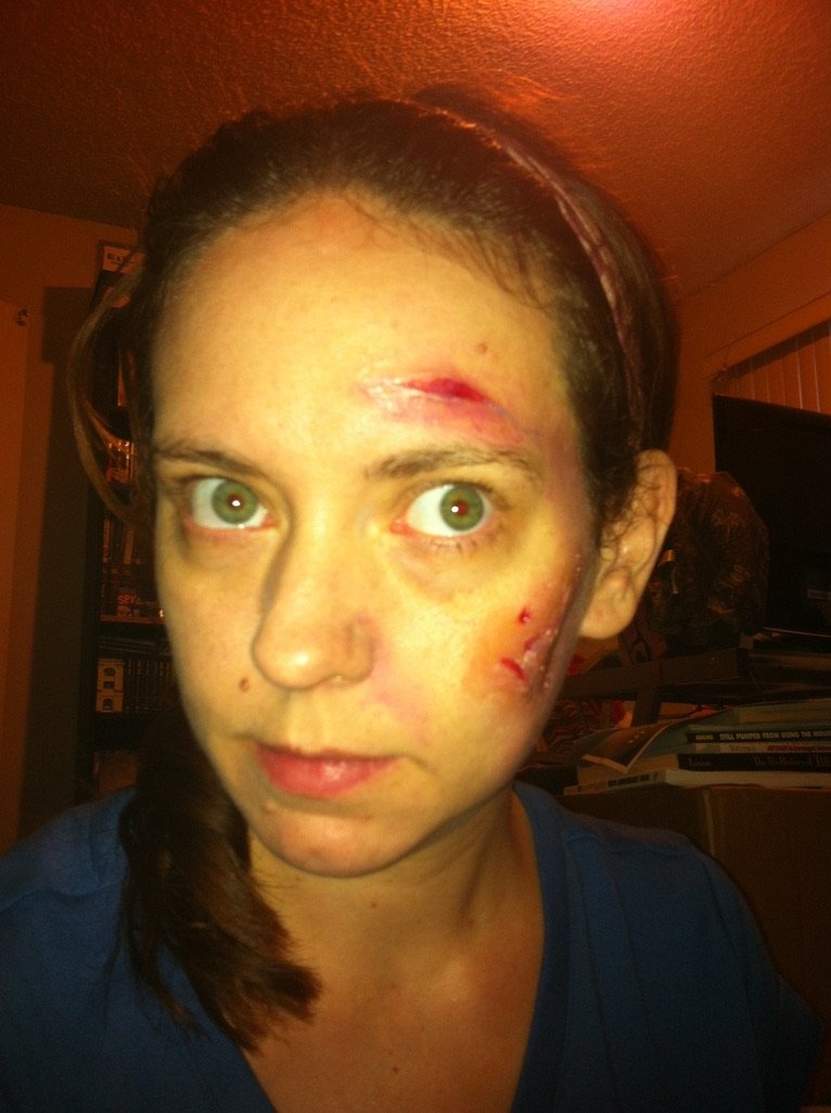 Zombie makeup