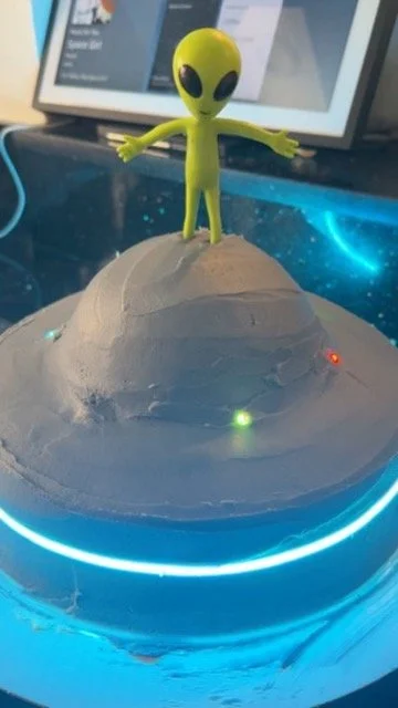 UFO cake