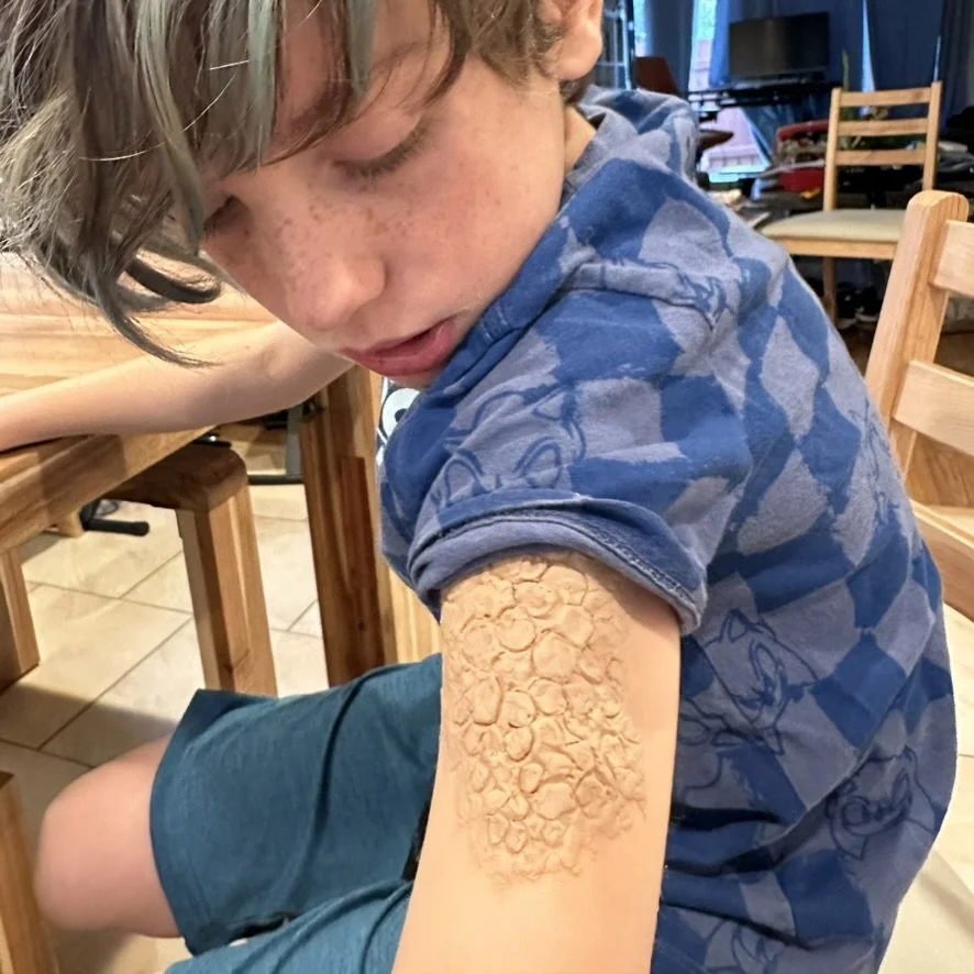 Dragon Scale makeup