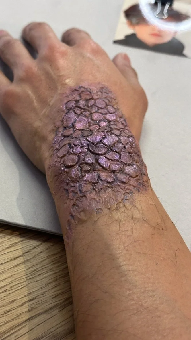 Dragon Scale makeup