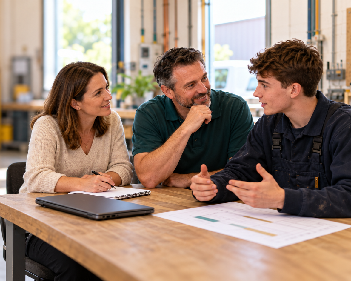 Apprentice Progress Review with Manager and Supervisor