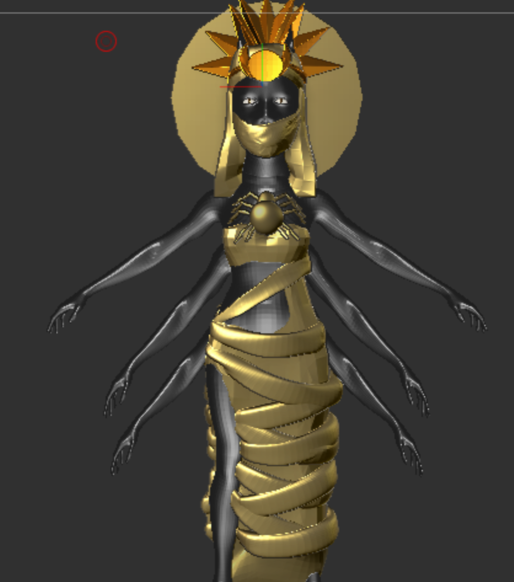 Kali 3D Model - Maya 
