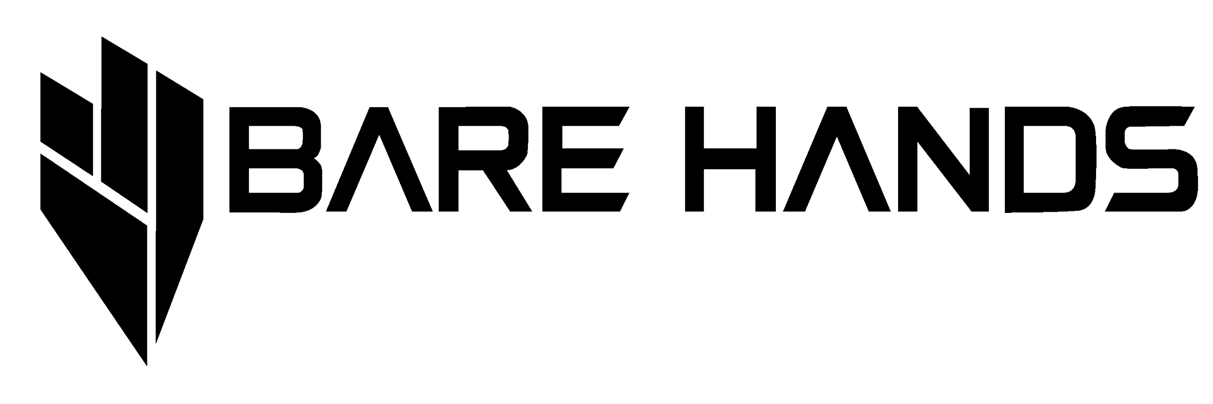 Text saying 'Bare Hands' in a modern, minimalist font