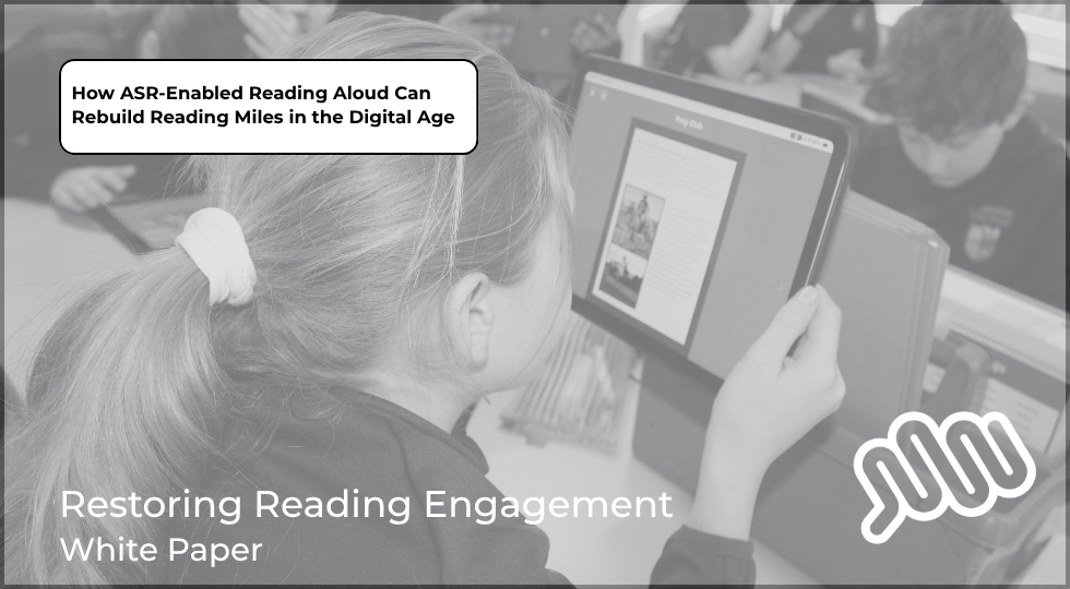 Children Aren’t Failing to Learn to Read - They’re Stopping Reading, New Whitepaper Reveals