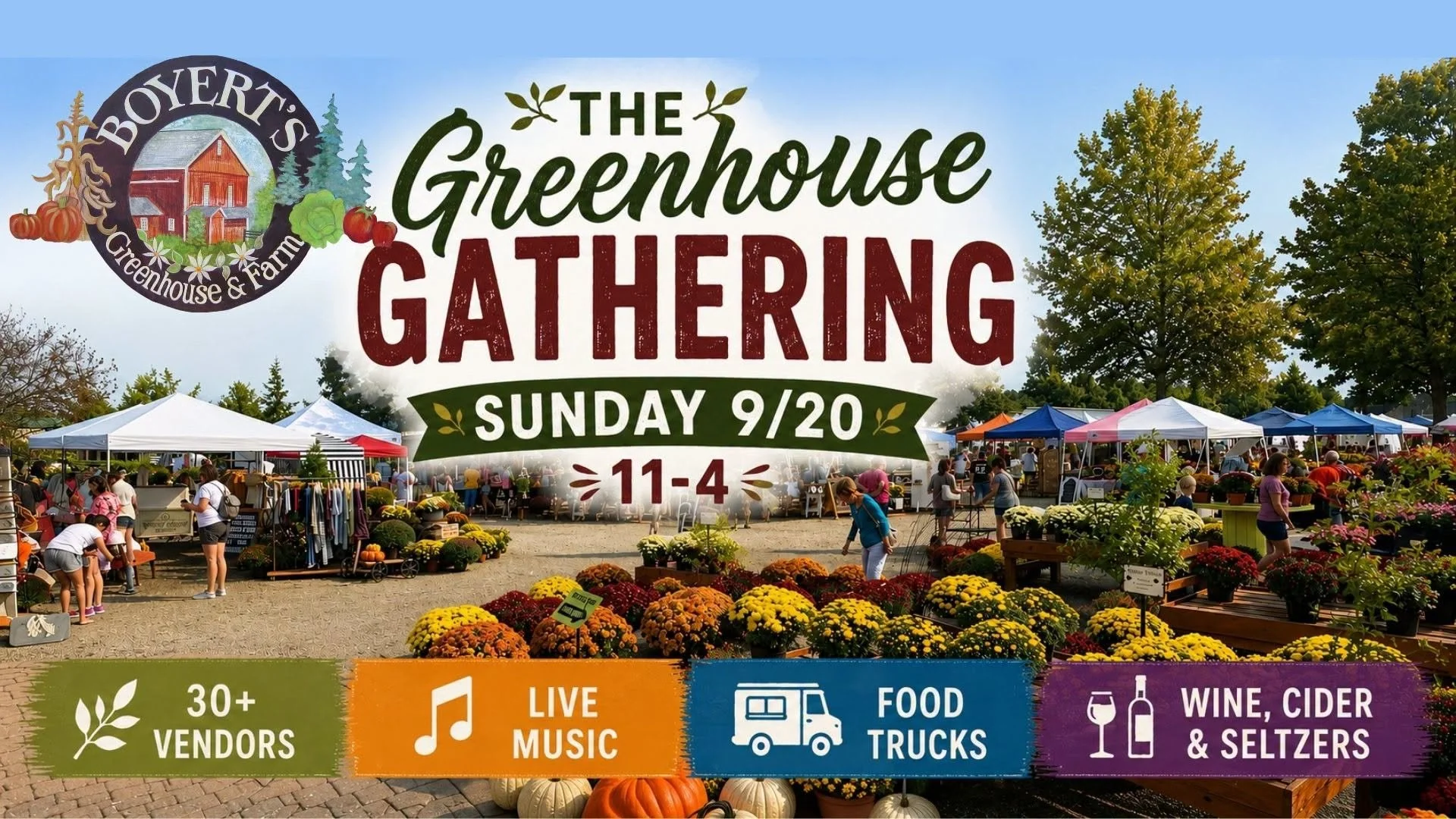 Boyerts Fall Greenhouse Gathering