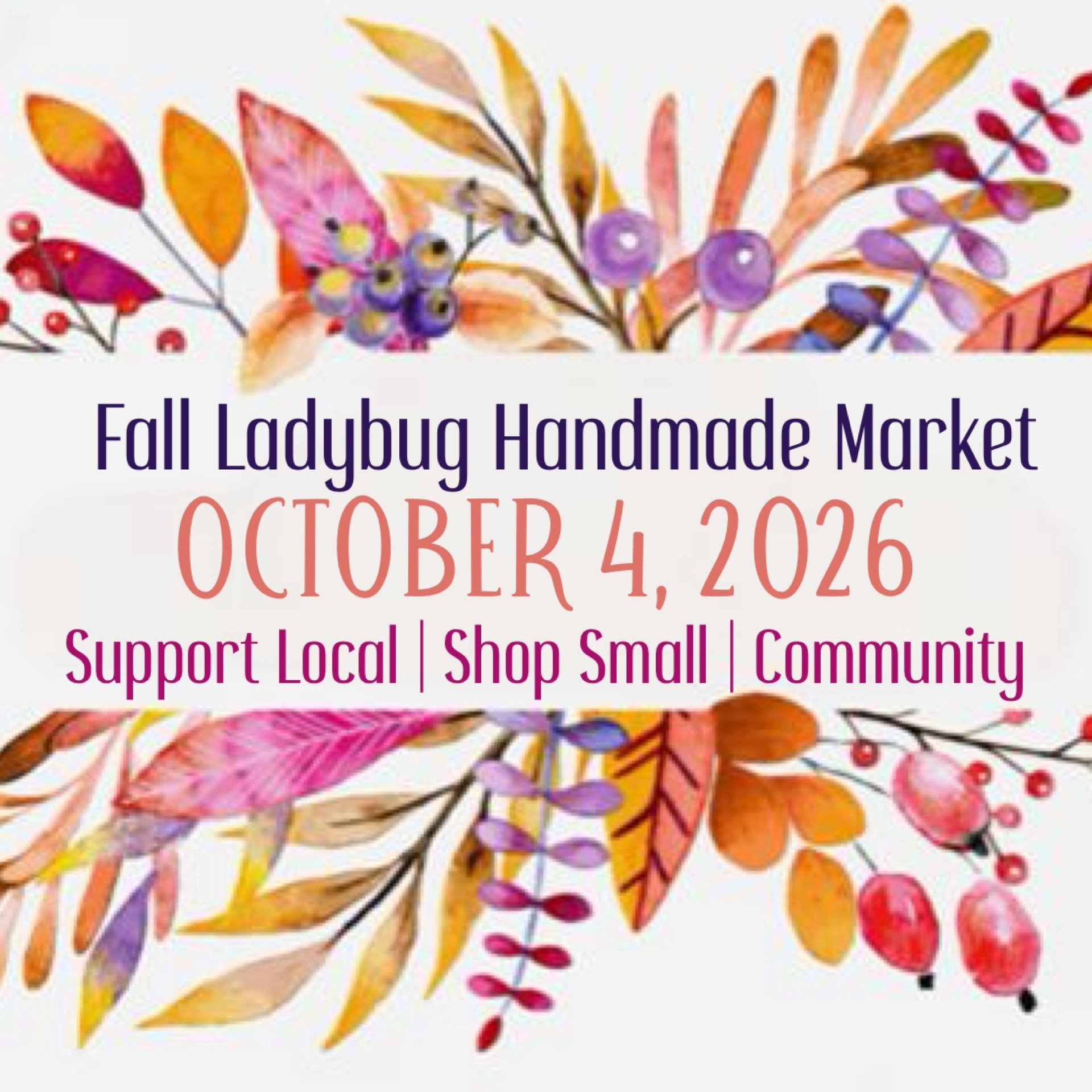 Fall Ladybug 
