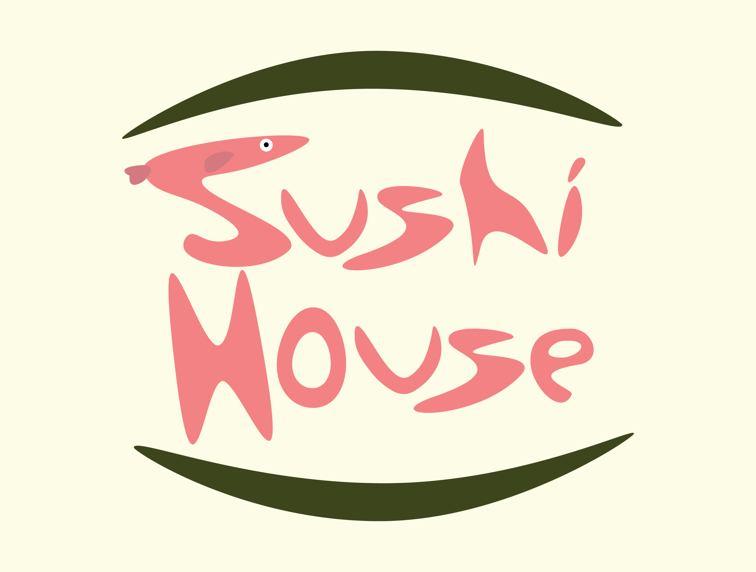Sushi House Logo Redesign
