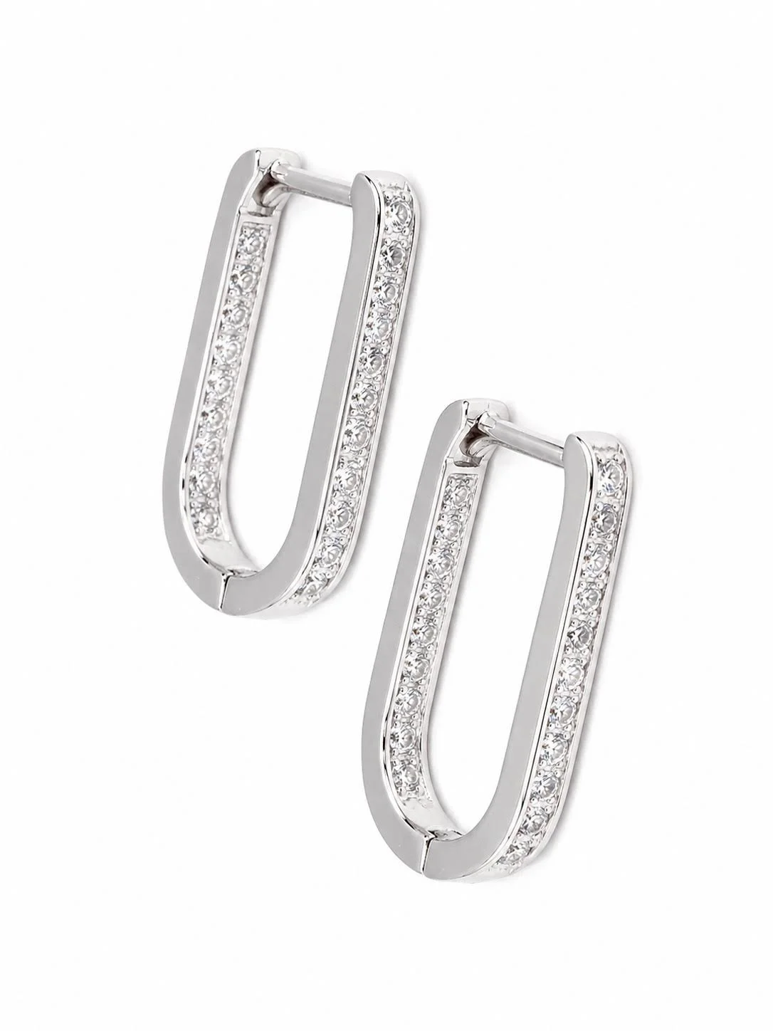 Luna Pave Hoops