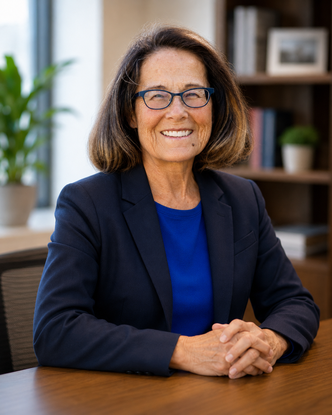 Karen Brown, iAging, headshot.