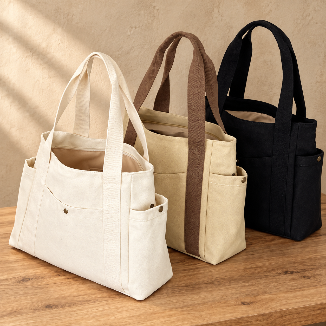 Signature Canvas Carryall Tote
