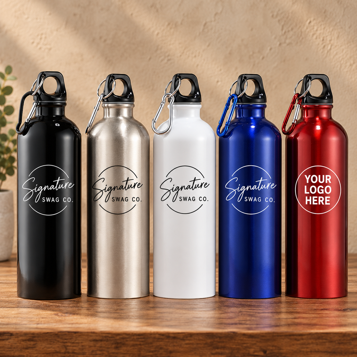 Signature Aluminum Adventure Bottle — 750 mL