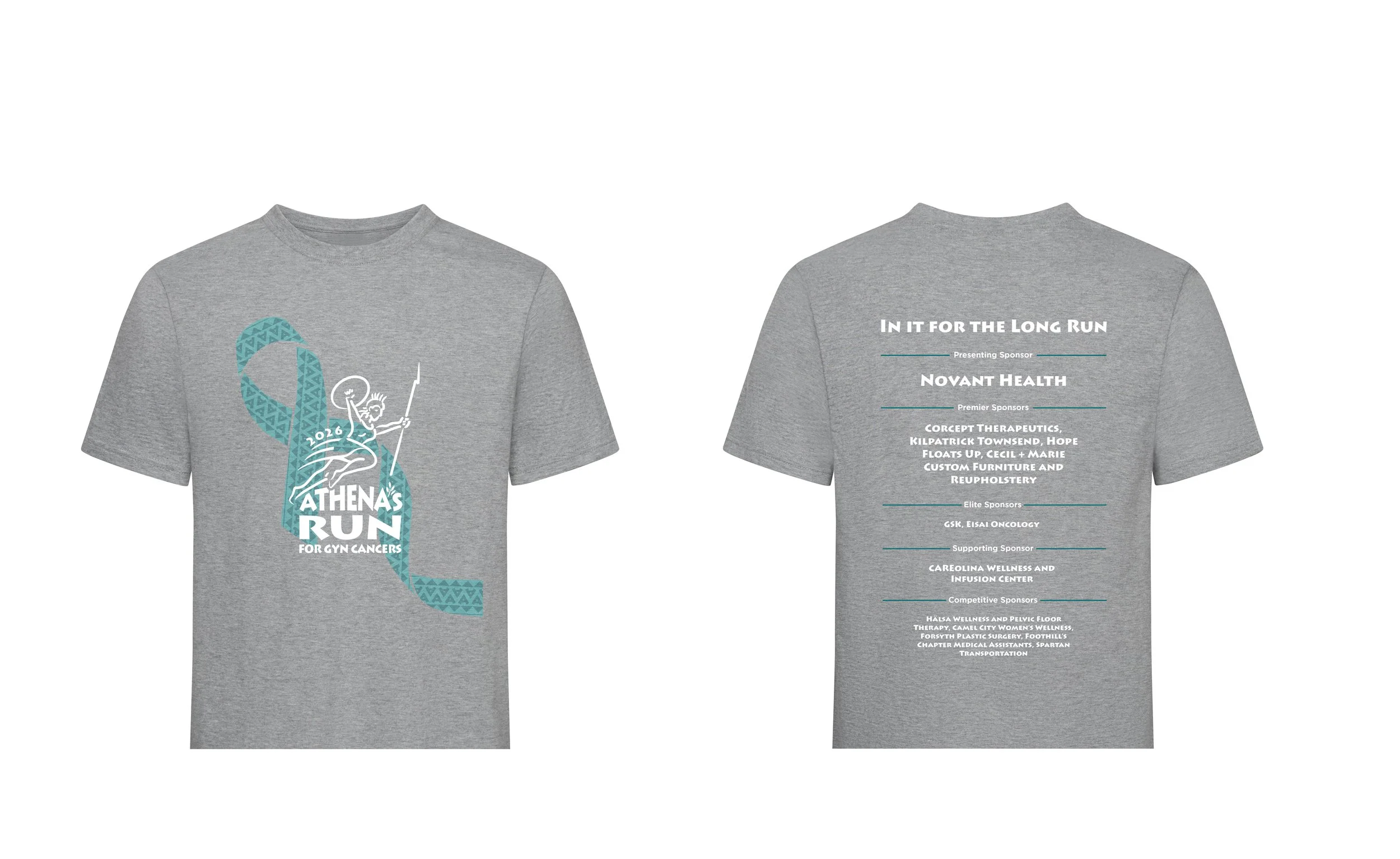 Front and Back of General T-Shirt